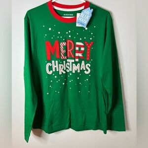 NWT Little Blue Christmas Long Sleeve Tee